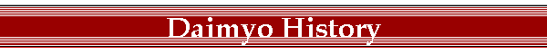 Daimyo History